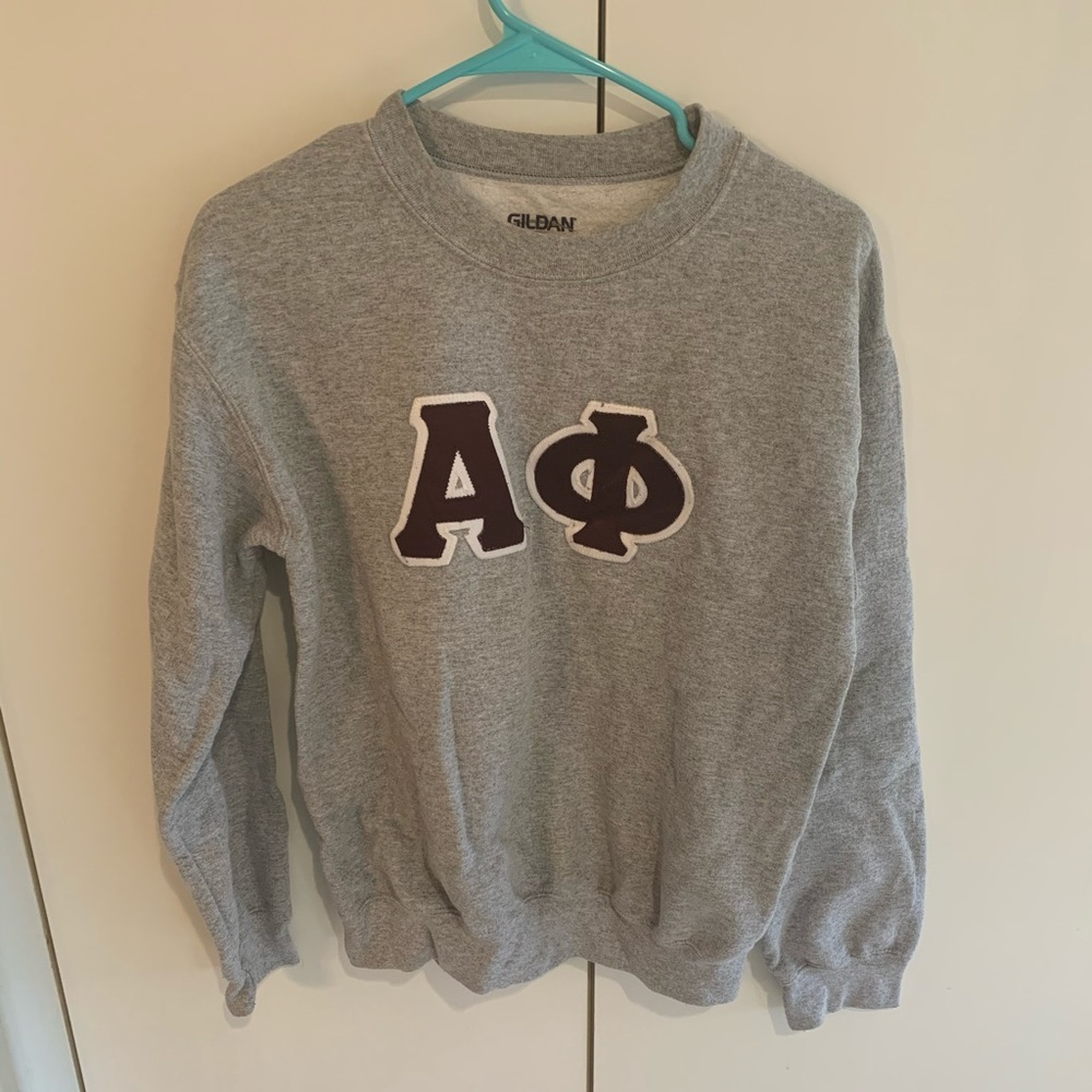 Alpha Phi Embroidered Sweatshirt